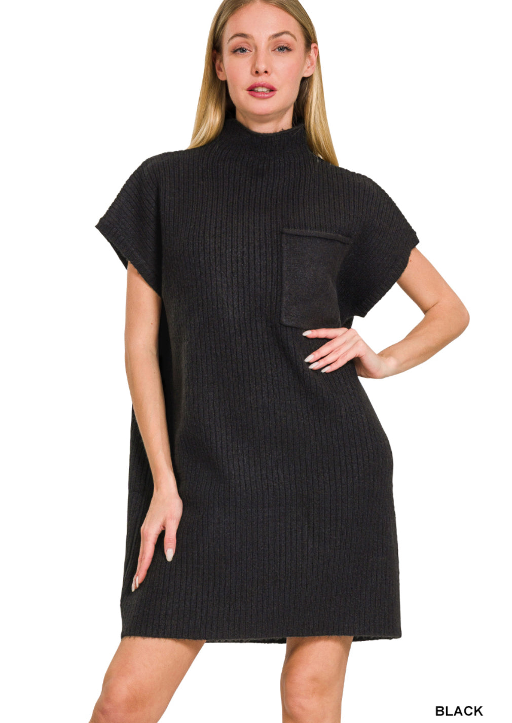 Sweater Dress (black)