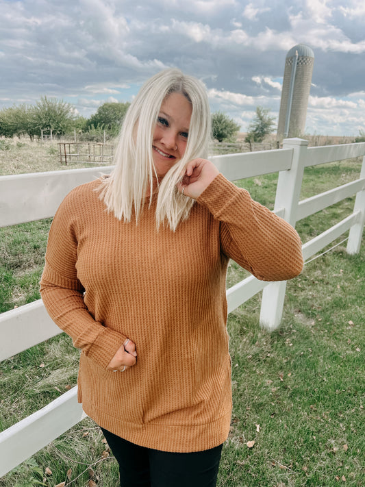 Everyday Waffle Knit (tan)