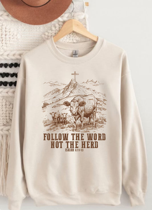 Follow the Word Crewneck
