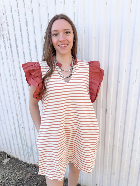 Charlie Dress (rust)