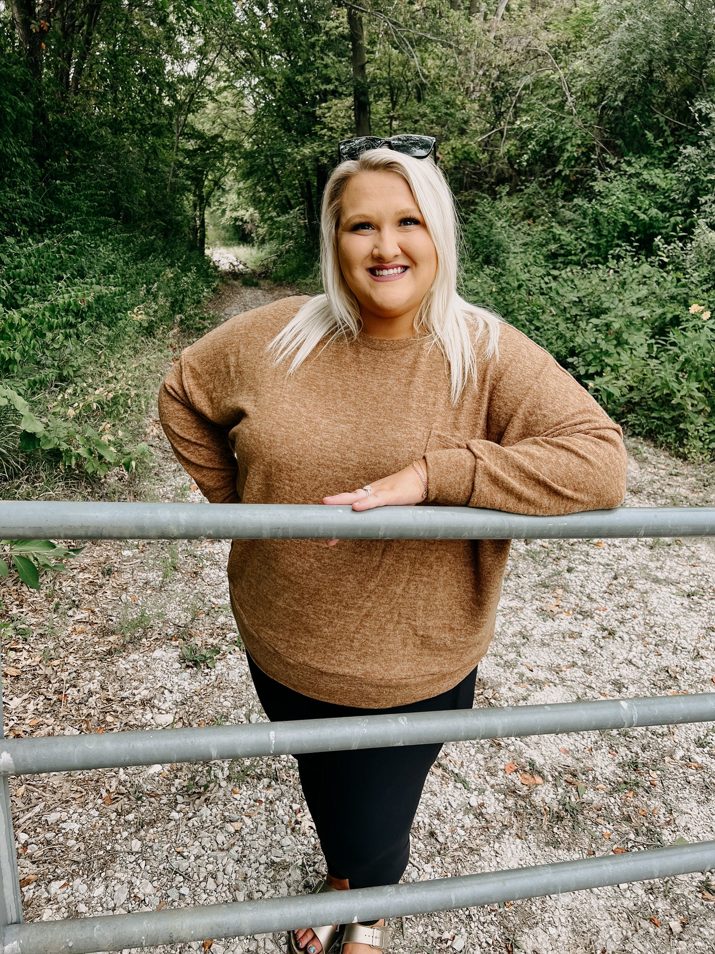 The Tayla Top (camel)