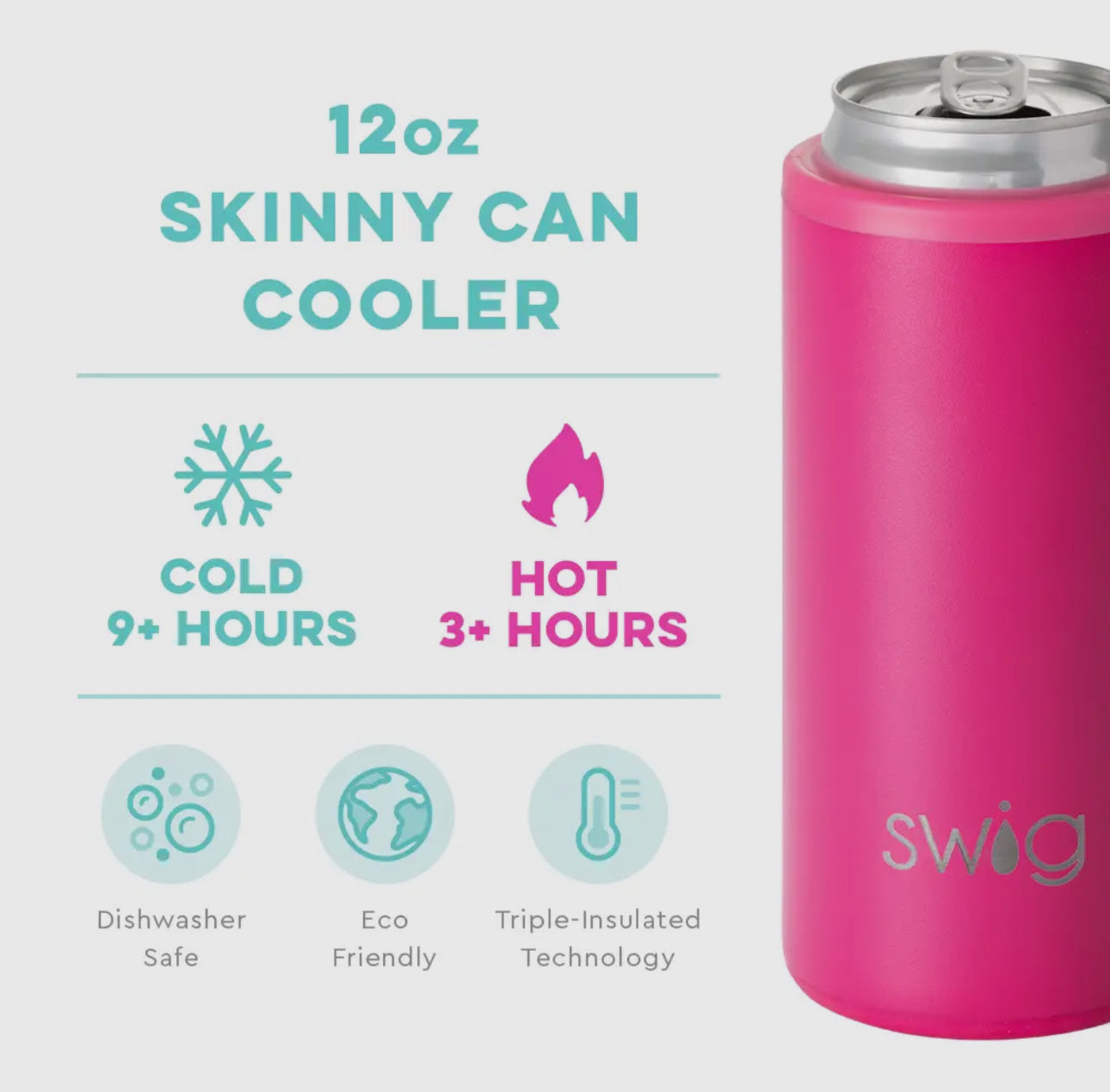 Swig Can Cooler (pink)