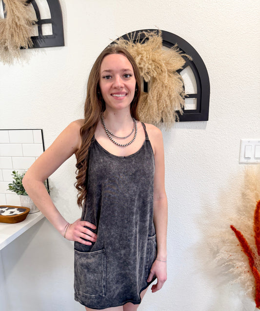 Athletic Dress (charcoal)