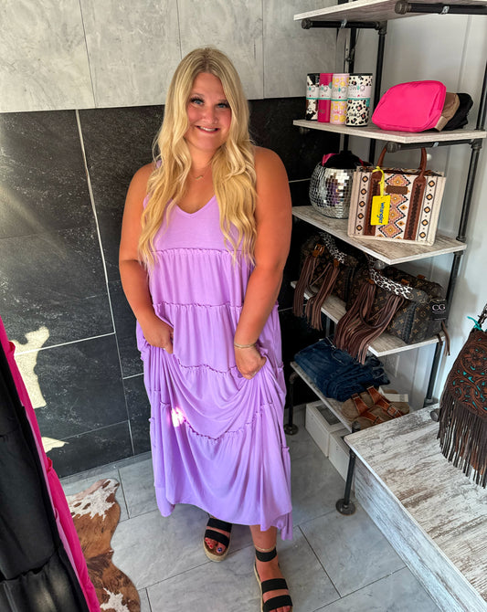 The Bailee Dress (lavender)