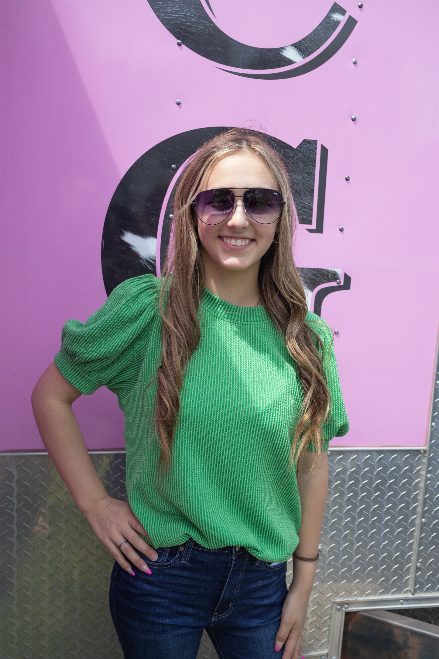 Eloise Top (green)