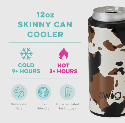 Swig Can Cooler (cow)