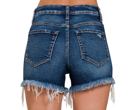 Dark Wash Shorts