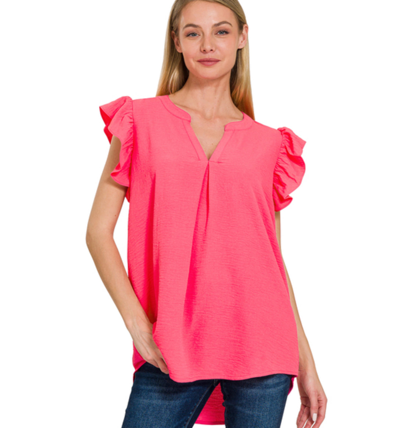 The Jordyn Top (fuchsia)