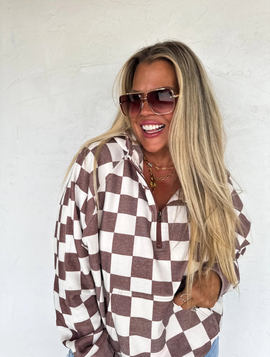 Checkered Hoodie
