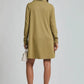 Hadley Sweater Dress (Olive)