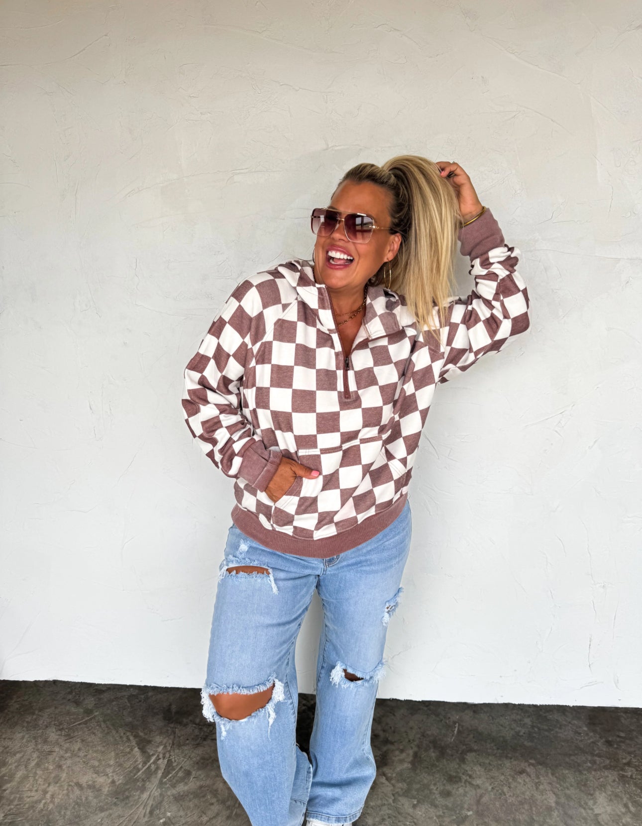 Checkered Hoodie