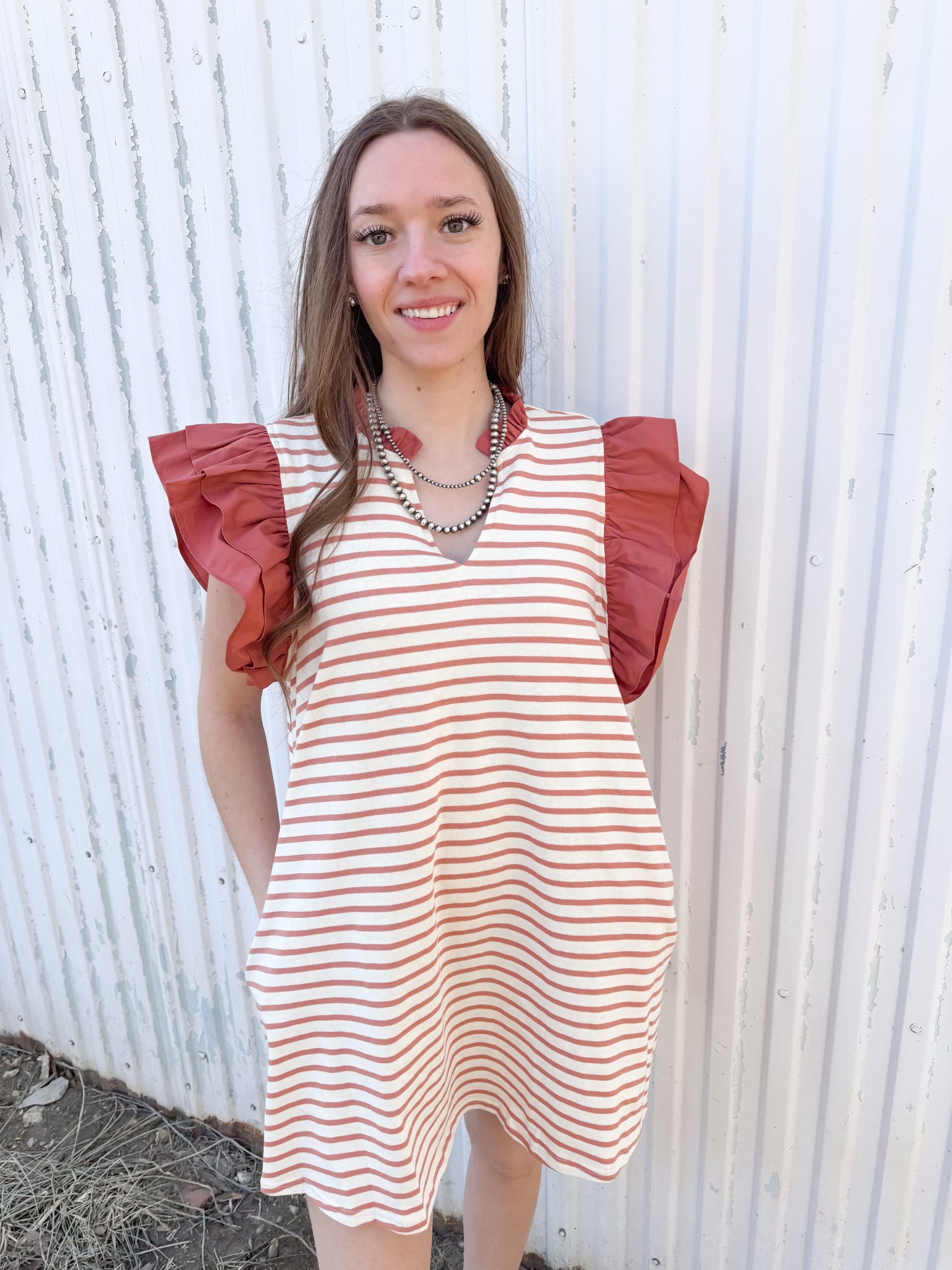 Charlie Dress (rust)