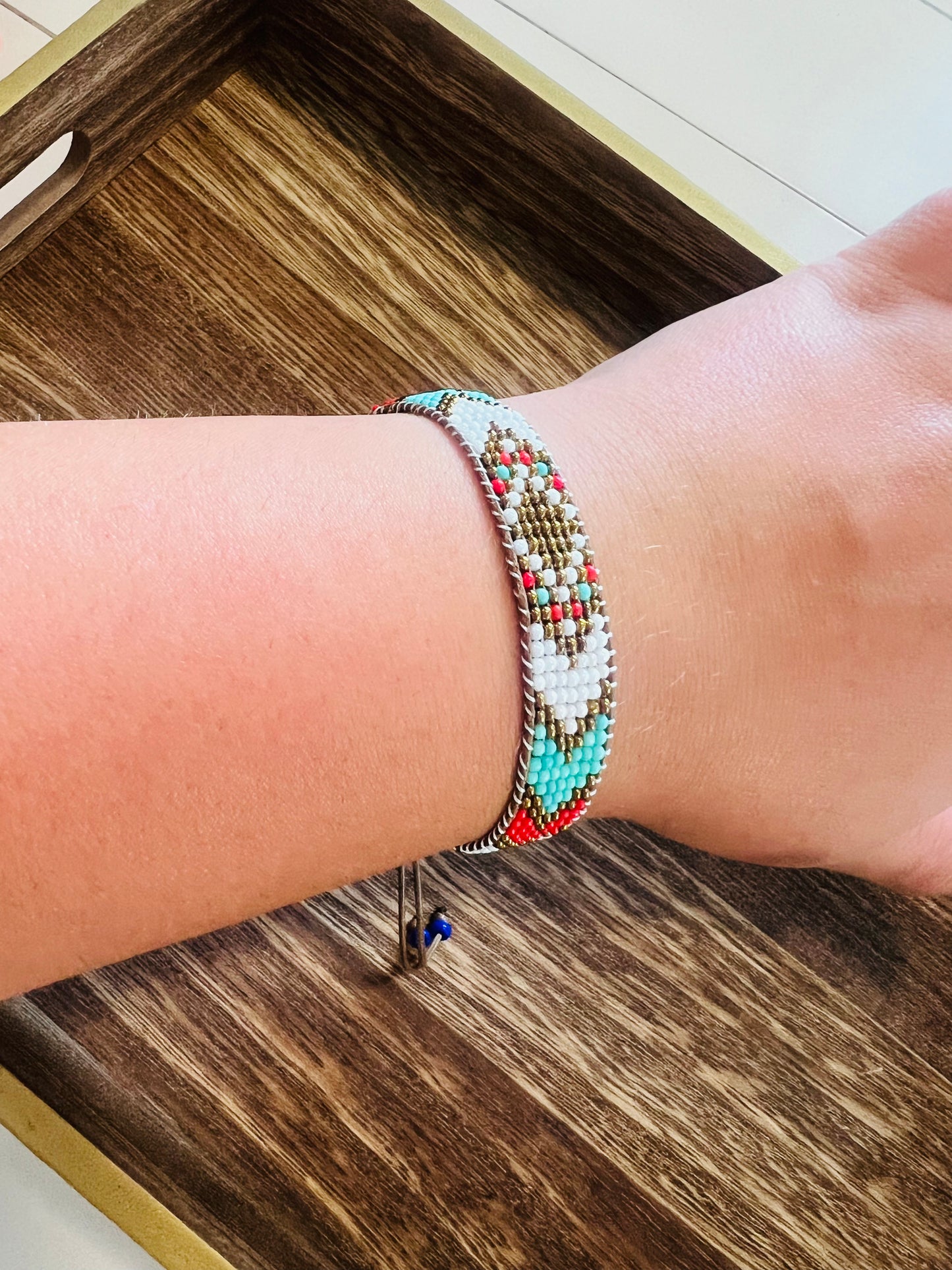 Western Beaded Bracelet